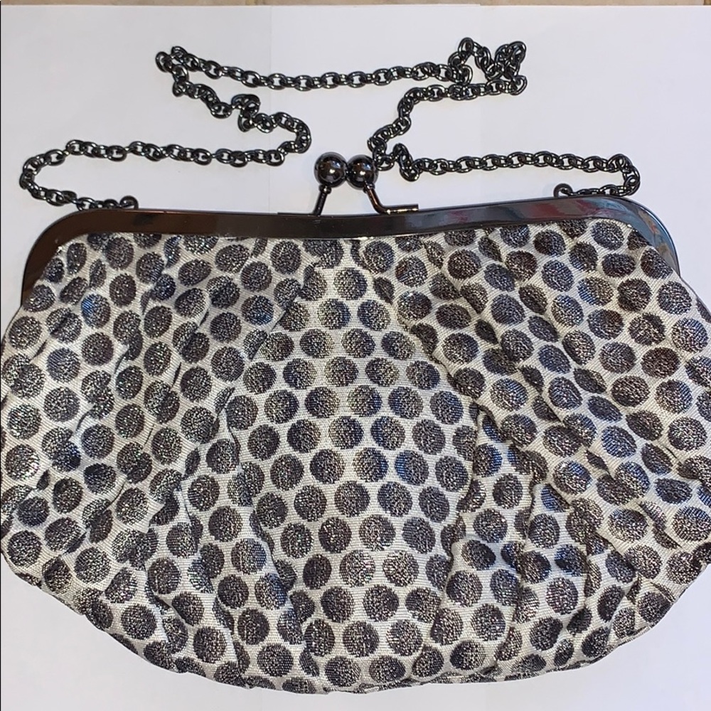 Kate Landry small polka dot handbag